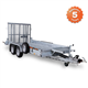 RESPO 3500S382T180 Metal Mesh Plant Trailer 3500kg
