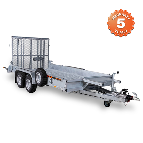 RESPO 3500S382T180 Metal Mesh Plant Trailer 3500kg