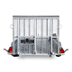 RESPO 3500S382T180 Metal Mesh Plant Trailer 3500kg