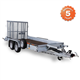 RESPO 3500S382T180 Heavy-Duty Plant Trailer 3500kg