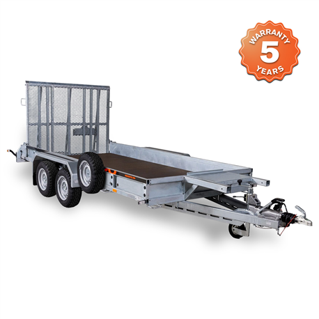 RESPO 3500S382T180 Heavy-Duty Plant Trailer 3500kg