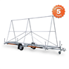 RESPO 750S601T160 Mobile Advertising Trailer 750kg