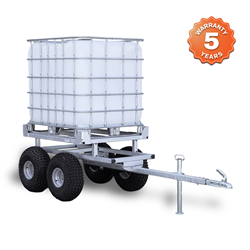 RESPO ATV R-120 Tandem Axle Trailer for IBC Tanks 1000kg