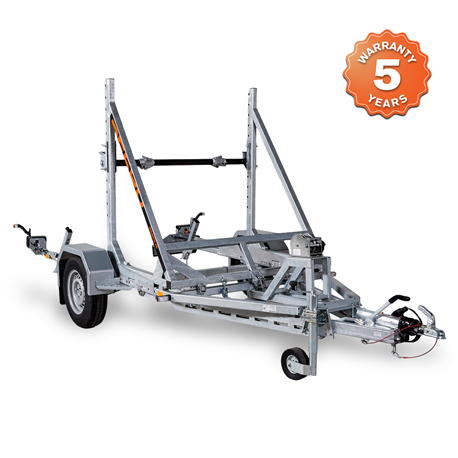 RESPO 1500S441T210 Professional Cable Drum Trailer 1500kg