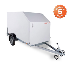 RESPO Premium 750F301L147 High Aerodynamic Van Trailer 750kg