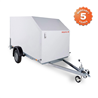 RESPO Premium 750F301L147 High Aerodynamic Van Trailer 750kg
