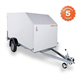 RESPO 750F301L147 High Aerodynamic Van Trailer 750kg