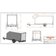 RESPO Standard Van Trailer 750F351L147 750kg