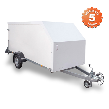RESPO Ramp 750F351L145 Aerodynamic Van Trailer 750kg