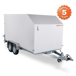 RESPO Ramp Aerodynamic Enclosed Van Trailer 2000F402L199 2000kg