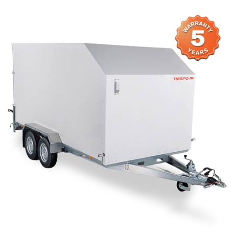 RESPO Ramp Aerodynamic Enclosed Van Trailer 2000F402L199 2000kg
