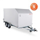 RESPO Duble door Aerodynamic Enclosed Van Trailer 2000F402L199 2000kg