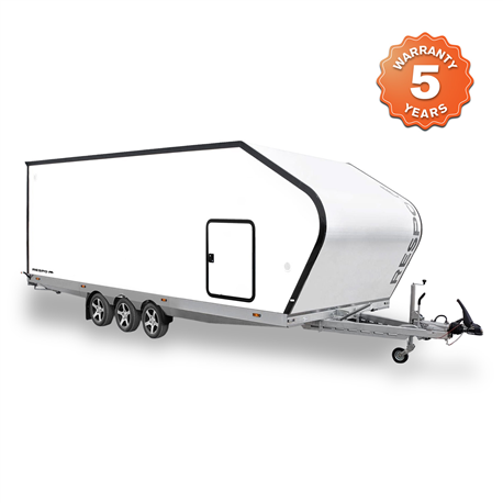 RESPO Enclosed Car Trailer 3500F653T240 XXL 3500kg