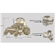 LEZARD Z107 Zero Turn Ride-On Mower 107cm 17HP