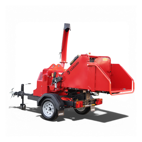 LEZARD R25 Professional Wood Chipper 23HP 150mm Hydraulic Feeder