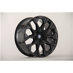 Rear W7118-6 BMW Gloss Black R22x10,5J 5x112mm 66.5