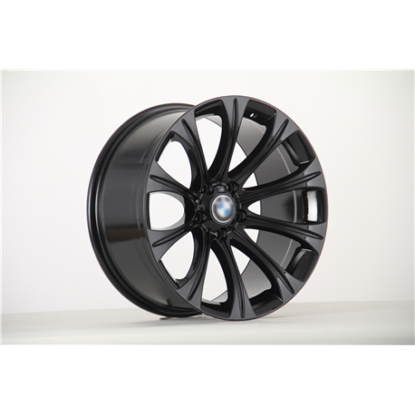 Rear W702-6 BMW Gloss Black R19x10J 5x120mm 72.56