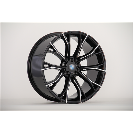 Rear W768-4 BMW Black-Milled R20x9.5J 5x112mm 66.5