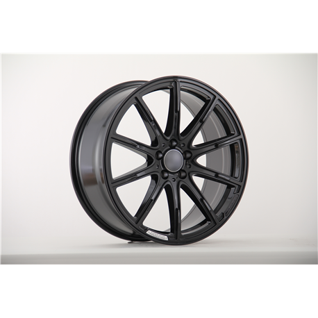 Front W8124 Mercedes Gloss Black R19x9.5J 5x112mm 66.6