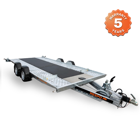RESPO 3500A502T210 Heavy-Duty Car Transporter Trailer 3500kg