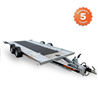 RESPO 3500A502T210 Heavy-Duty Car Transporter Trailer 3500kg