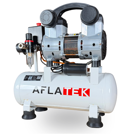 AFLATEK Silent10-1 Silent horizontal air compressor 10L 750W