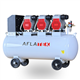 AFLATEK SilentPro100-3 Silent oil-free air compressor 100L with SoftStart