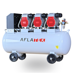 AFLATEK SilentVSD100-3 Silent oil-free air compressor 100L with SoftStart