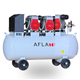 AFLATEK SilentPro100-3 Silent oil-free air compressor 100L with SoftStart