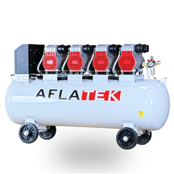 AFLATEK SilentVSD150-4 Silent oil-free air compressor 150L 10 bar with SoftStart