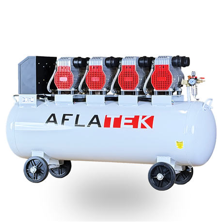 AFLATEK SilentPro150-4 Silent oil-free air compressor 150L 10 bar with SoftStart
