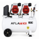 AFLATEK SilentPro50-2 Silent Oil-Free Air Compressor 50L 10 Bar with SoftStart