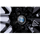 Front W7100-12 BMW Gloss Black R22x9.5J 5x112mm 66.5
