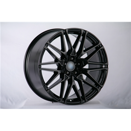 Rear W7100-13 BMW Gloss Black R22x10.5J 5x112mm 66.5