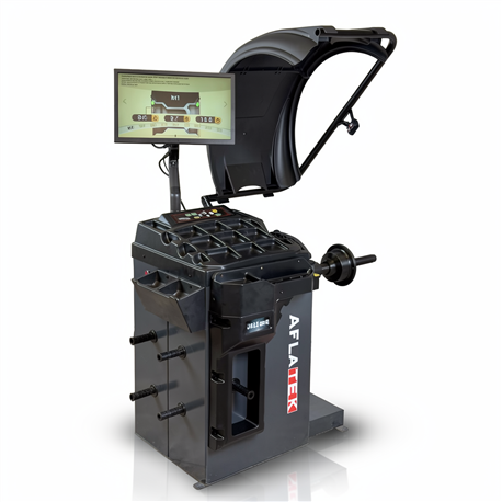 AFLATEK 510AS Fully Automatic Wheel Balancer 220V