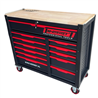 Workshop tool trolley with tool set, 11 drawers, 529 pieces