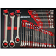 Workshop tool trolley with tool set, 11 drawers, 529 pieces
