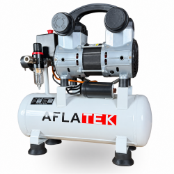 AFLATEK Silent10-1 Silent horizontal air compressor 10L 750W