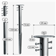 Galvanised steel ground screw M3550/195/76/M18