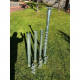 Galvanised ground screw pile M4550/195/76/M18
