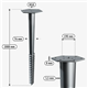 M-type ground screw foundation M2000