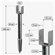 U-type ground screw U1000/101/68/M12