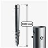 G-type Galvanised ground screw G1000/76
