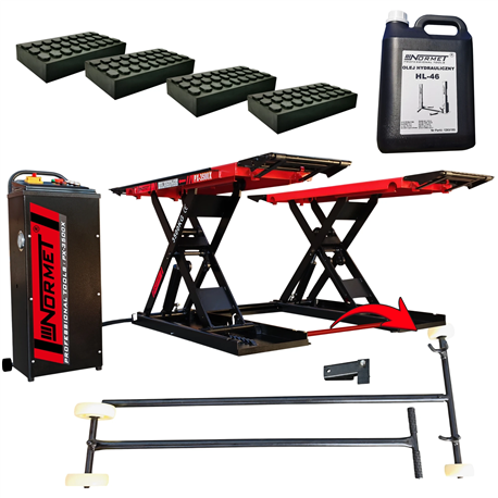 Mobile scissor car lift 3500kg PX-3500X
