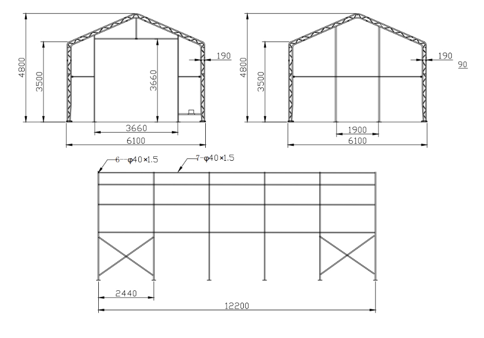 Professional Storage Tent